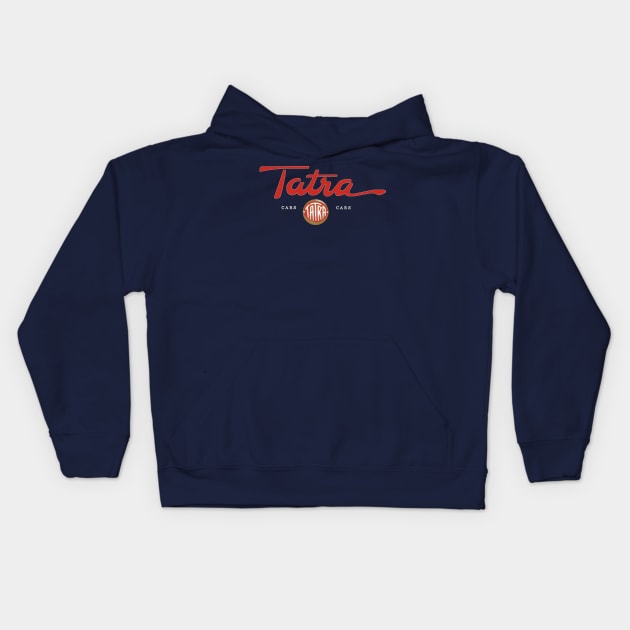 Tatra Cars Kids Hoodie by Midcenturydave